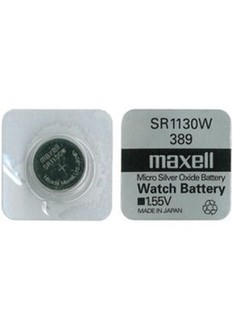 Batterie 389 / 390 / SR1130SW / Ag10 / 189
